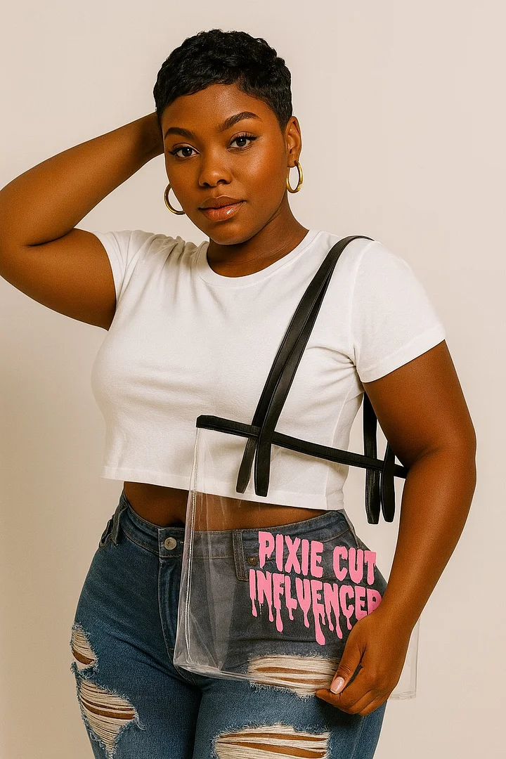 Pixie cut influencer Tote Bag product image (1)