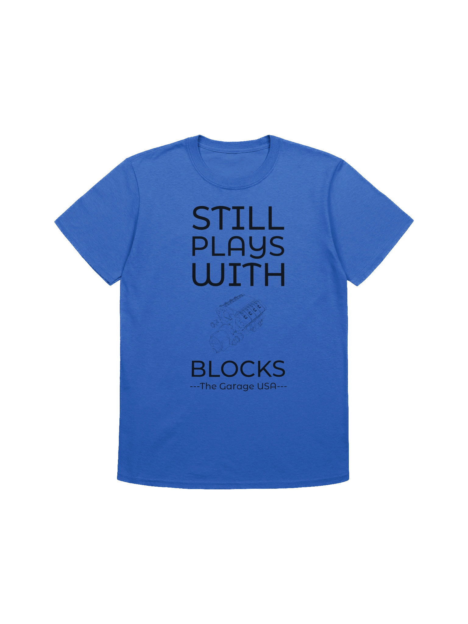 Still Plays With Blocks T-Shirt (unisex) product image (2)