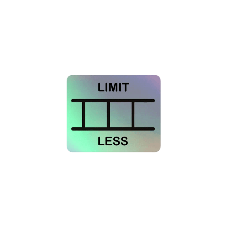 Limitless Holographic Sticker Sheet product image (2)