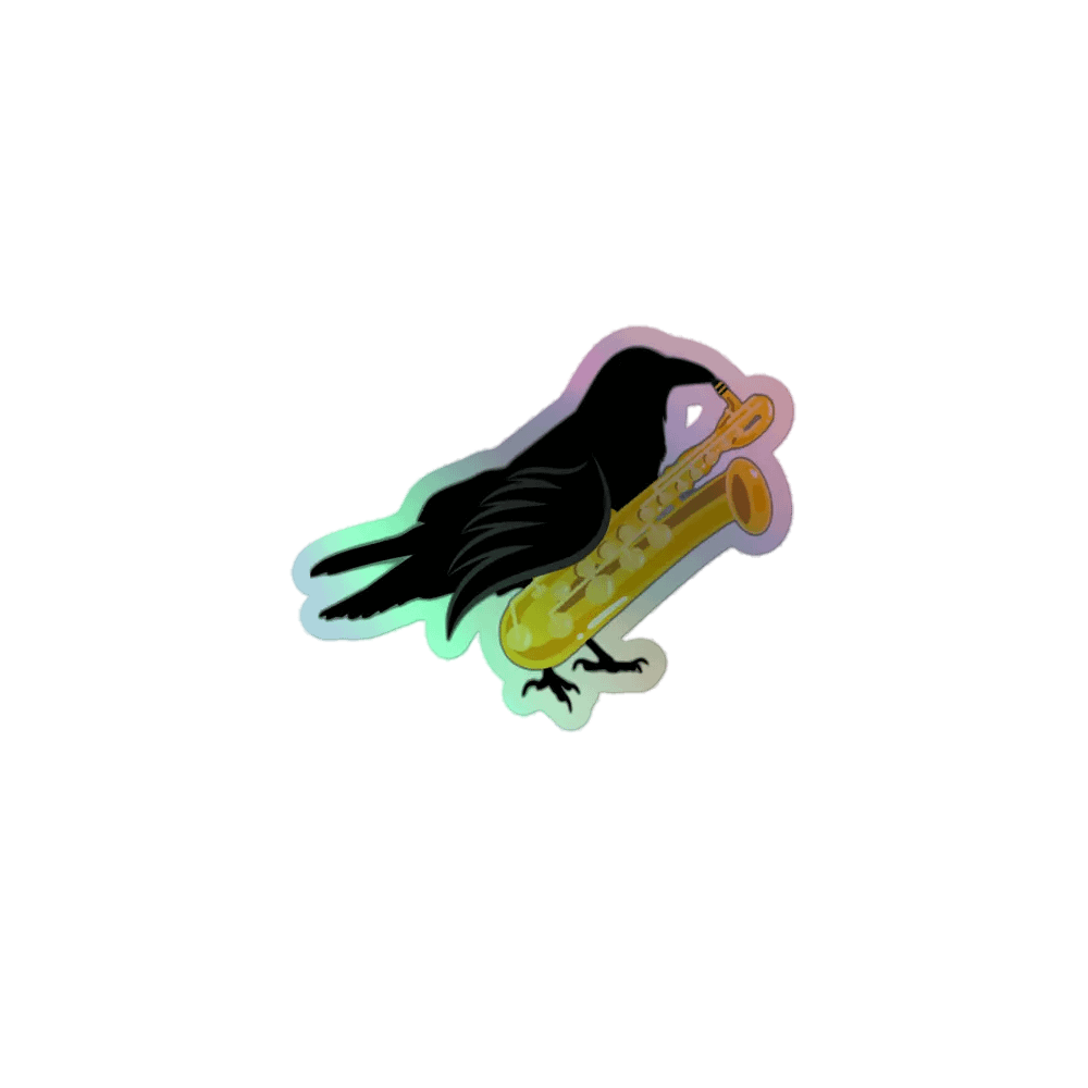 Bari Birb Holographic Sticker product image (1)