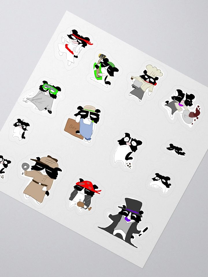 Hampan wow stickers product image (2)
