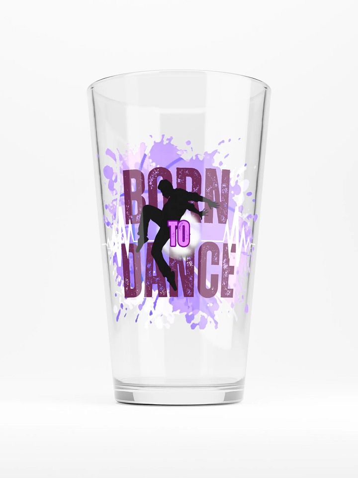Born to Dance Fusion His Silhouette Shaker Pint Glass product image (1)