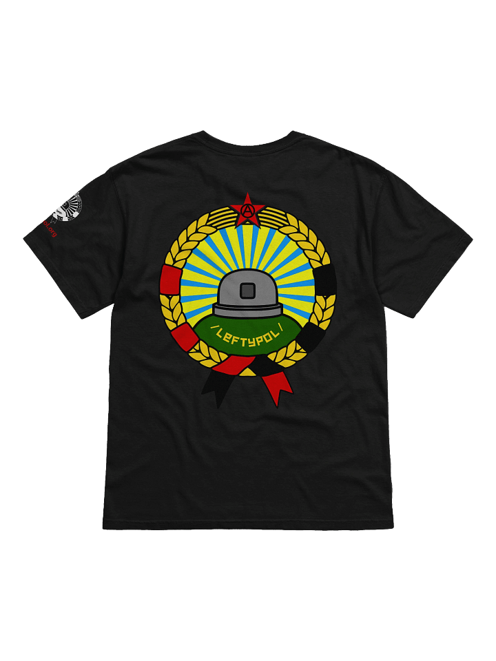 /leftypol/ - Black T-Shirt product image (2)