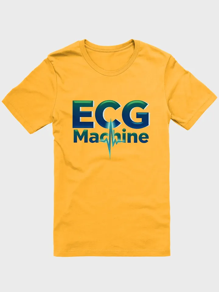 ECG Waveform Gradient T-Shirt product image (3)