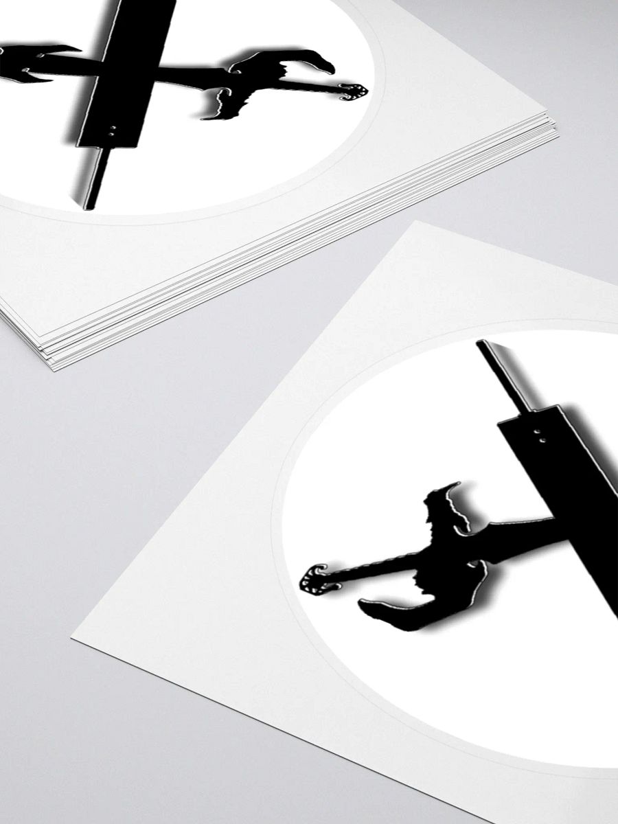 Luminaries of The Lifestream Black on White Logo Sticker product image (11)