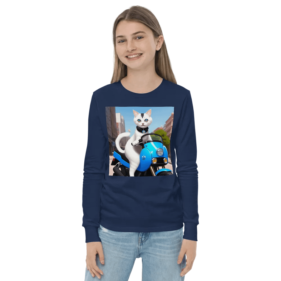 Blue Moto Cat product image (2)