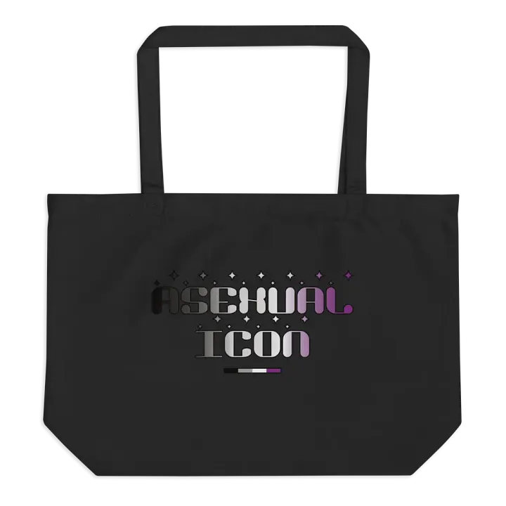 Asexual Icon Large Tote Bag product image (1)