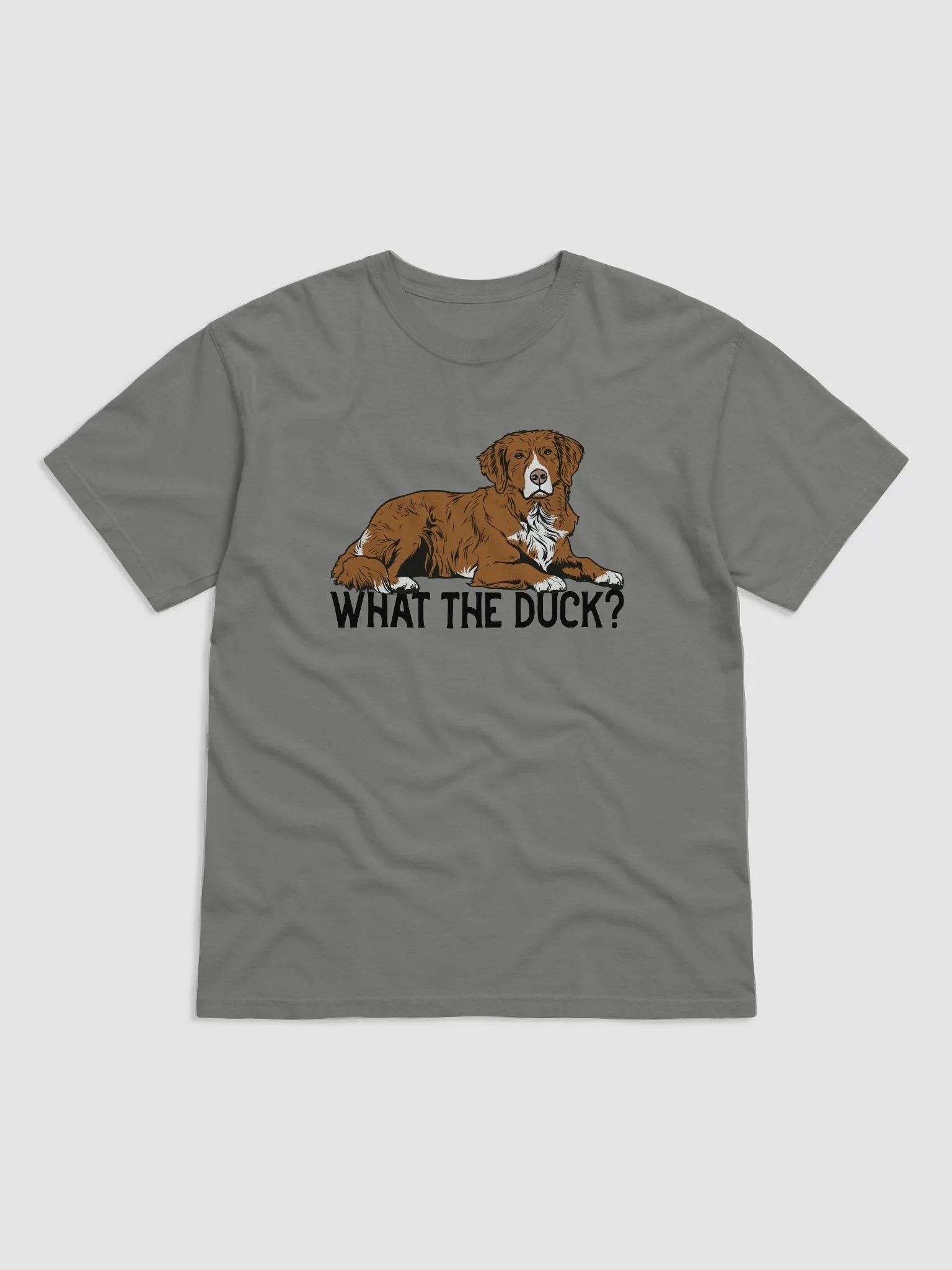 What the Duck? T-Shirt of a Nova Scotia Duck Tolling Retriever | Funny T-Shirt for Toller Owners product image (24)