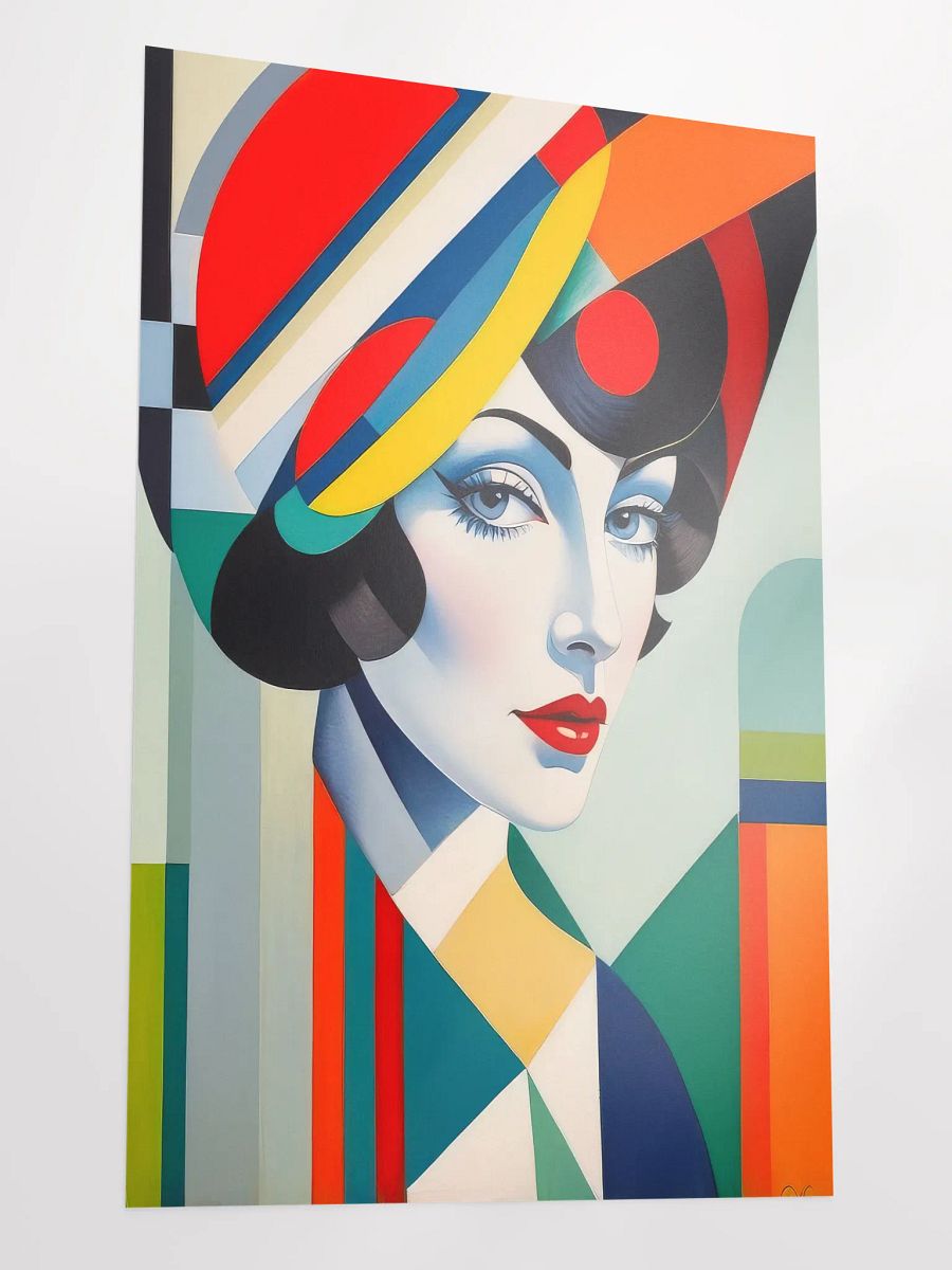 Vibrant Lucy - Flapper Girl Poster - Large 24x36 Inches product image (3)
