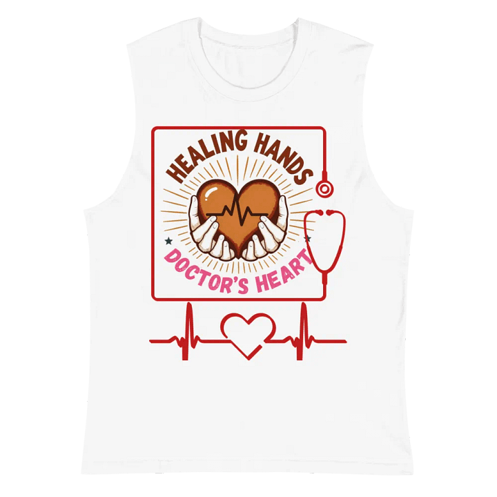 Healing Hands Doctor's Heart Muscle Tank product image (6)