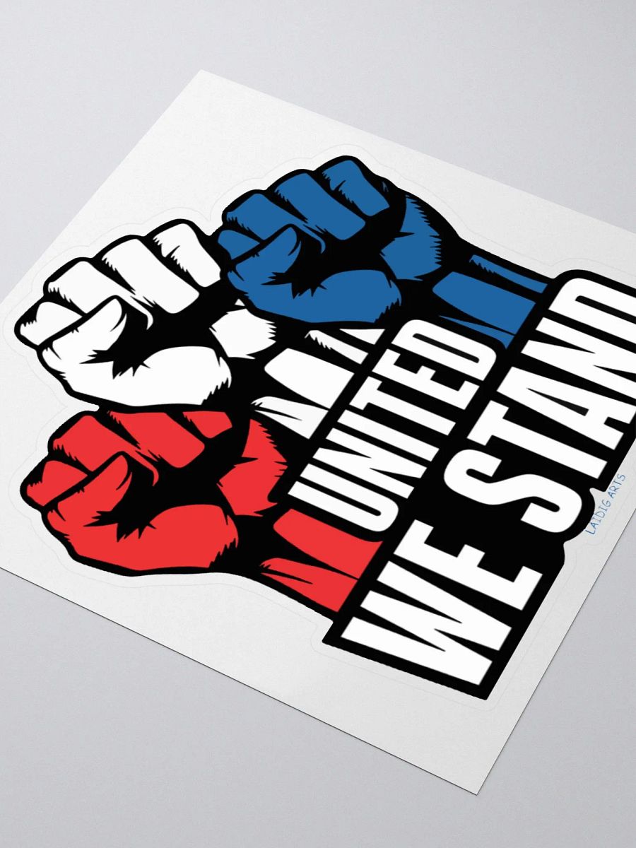 United We Stand Fists Vinyl Sticker product image (9)