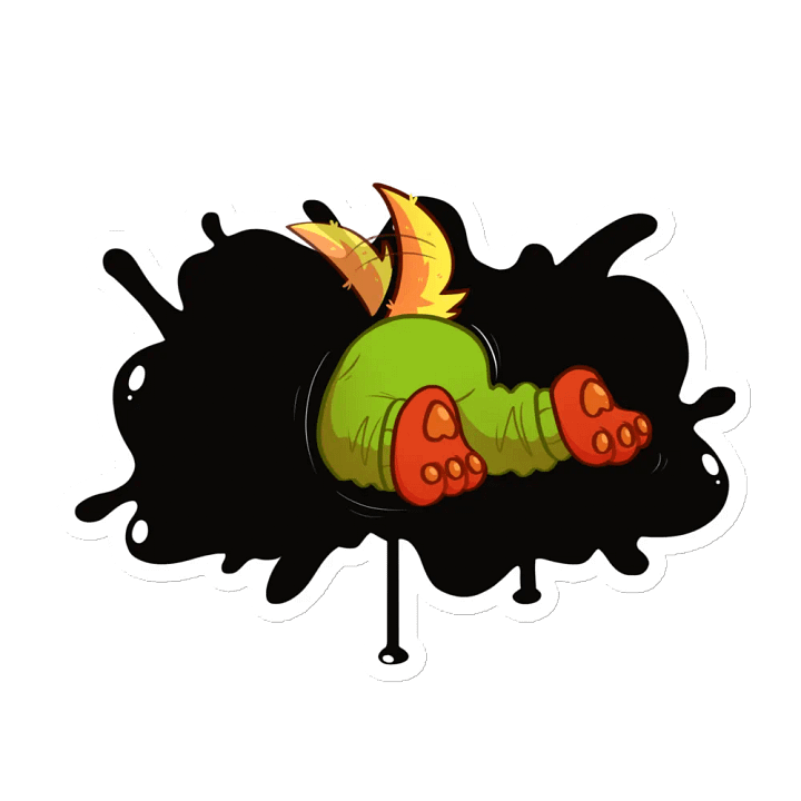 Pupper In Ink Magnet product image (1)