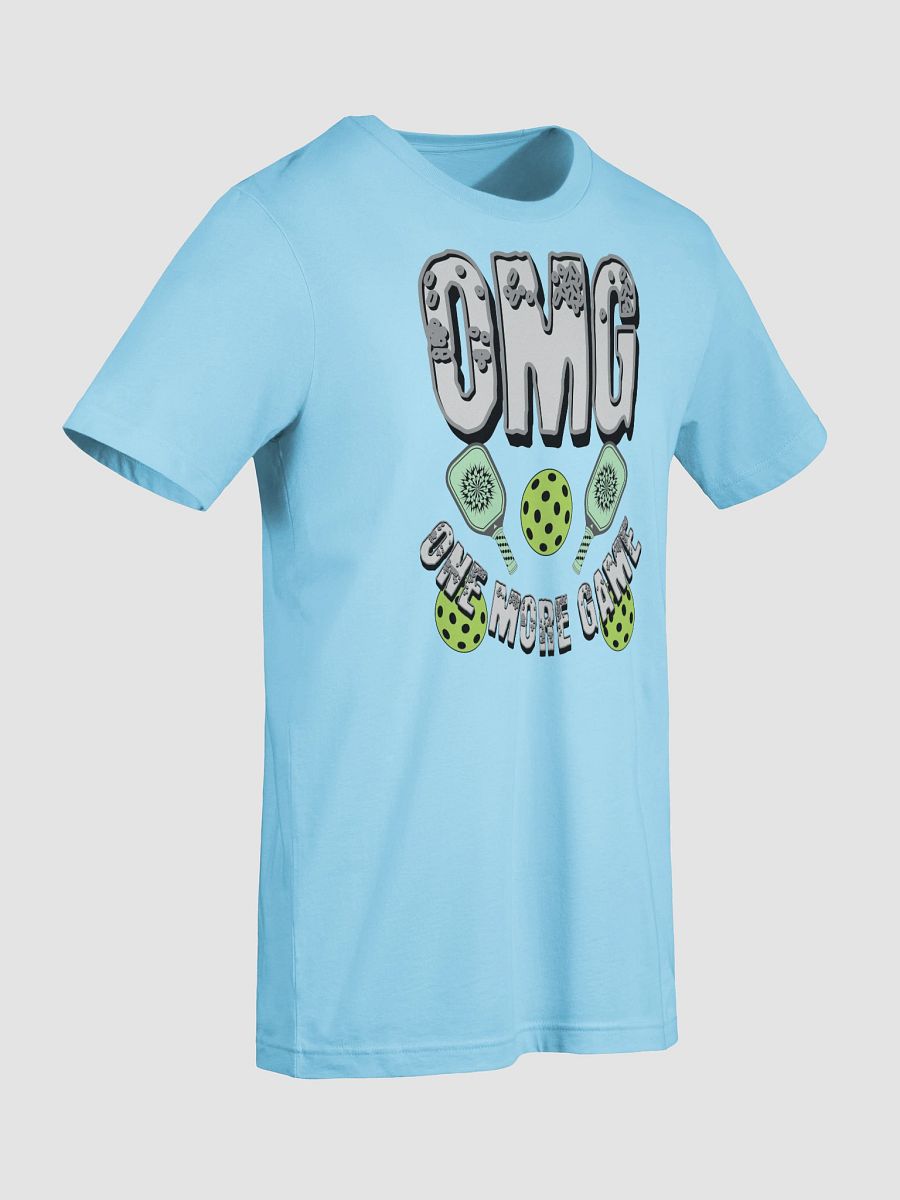 OMG One More Game Pickleball Block Distressed T-Shirt product image (21)