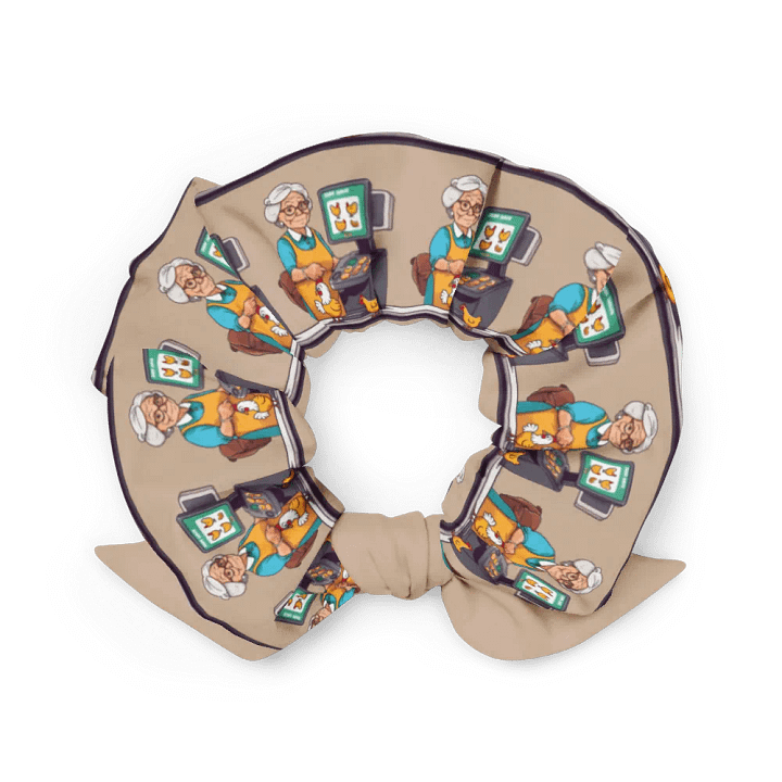 Desk Dwellers All-Over Print Scrunchie product image (2)