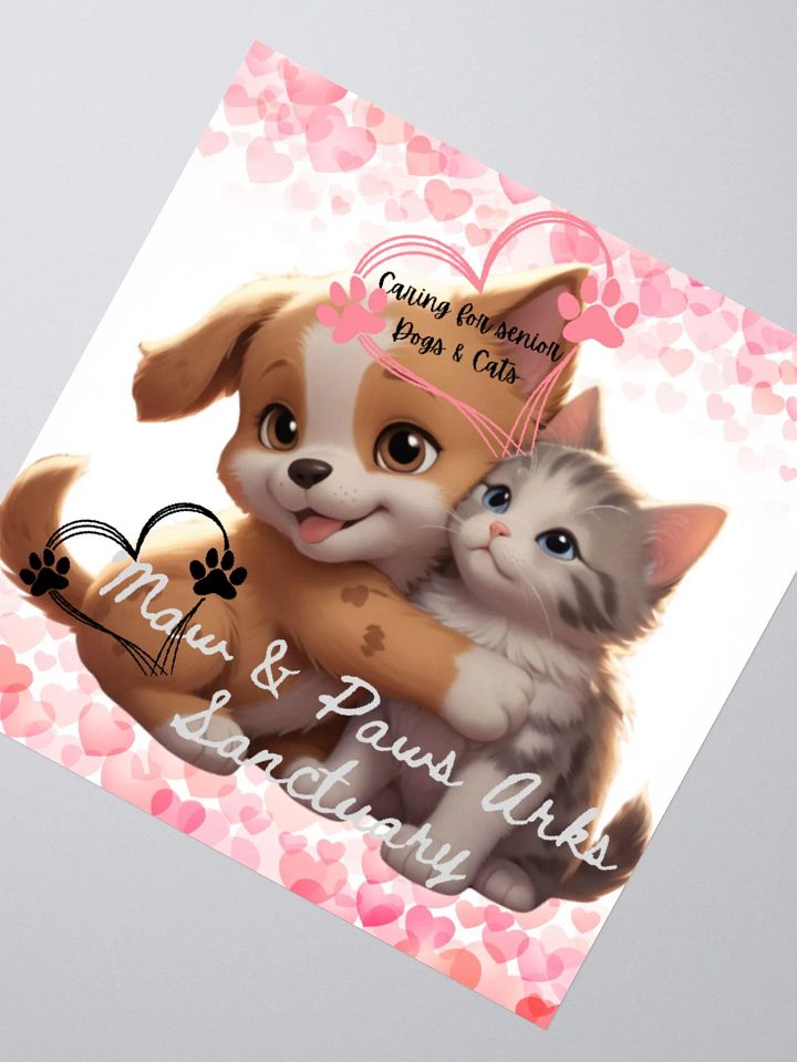 Puppy and Kitten Love Sticker Pack product image (6)