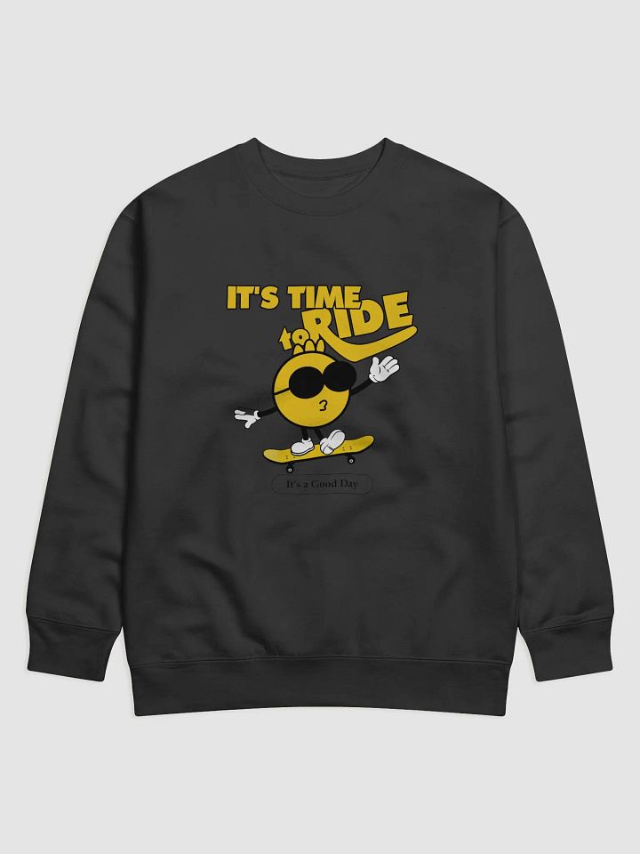 Sunny Skater Emoji Premium Sweatshirt product image (2)