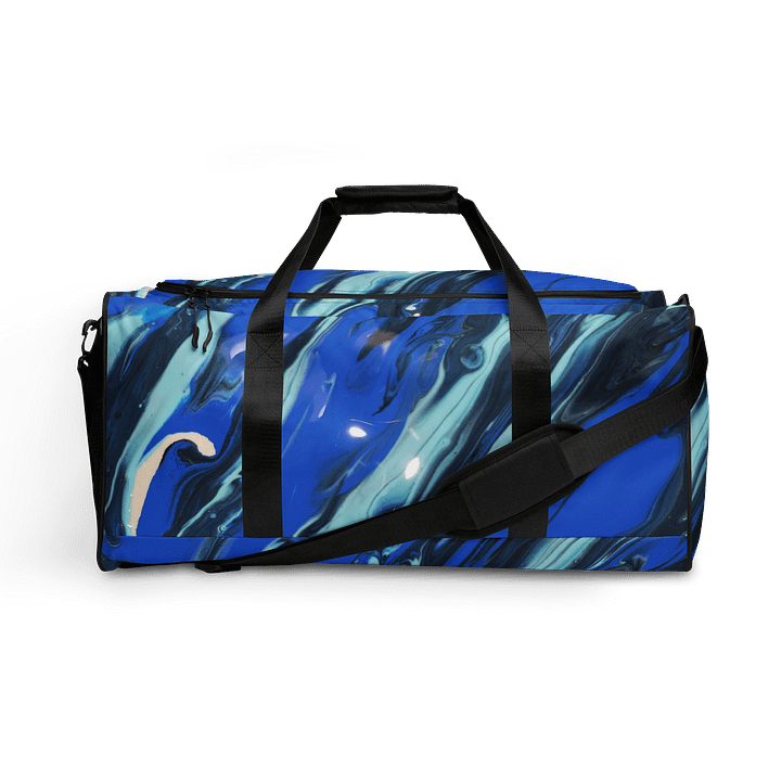 Blue Waves of Pouring art - All over print product image (1)