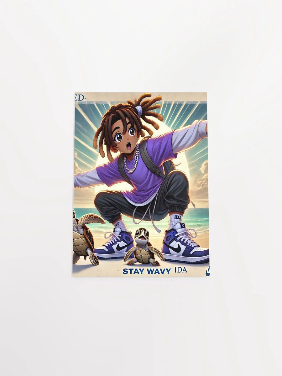 IDA Zed collection Poster Stay Wavy product image (4)