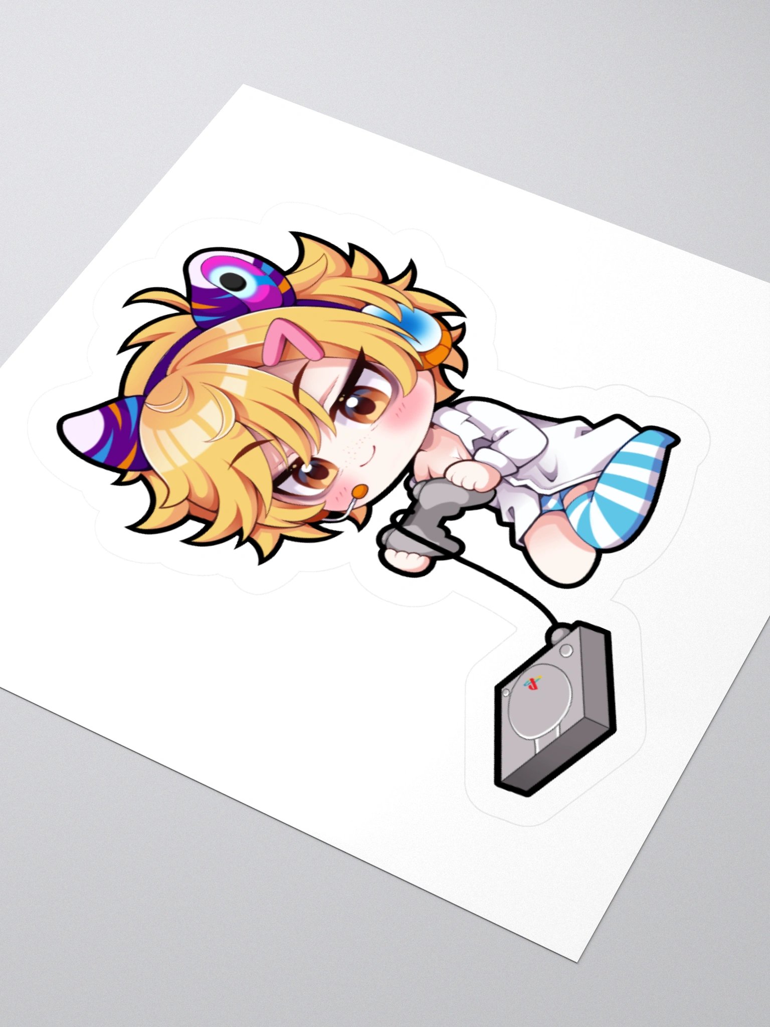 Chibi Karen Kisscut Sticker feat. CozyClau product image (9)