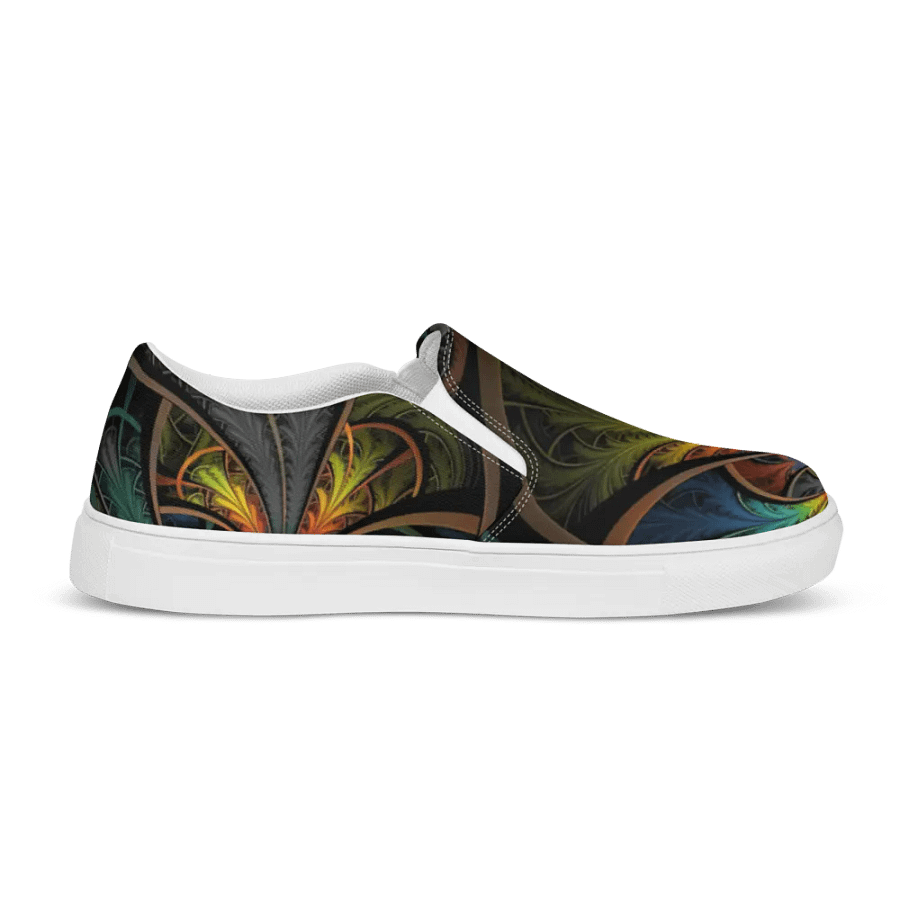 Black Mist Men's Canvas Slip On Shoes product image (5)