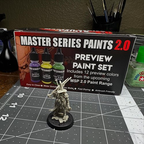 I came back home after a week away to a nice surprise waiting for me.

Thanks to @reaperminiatures for allowing me to try out...