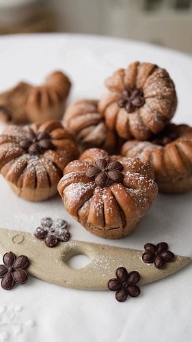 These Chocolate Custard Buns are super cute and I bet they are delicious! 🤎🎀🌷🍫💕
#fromscratchwithlove #chocolate🍫 #bakingday #...