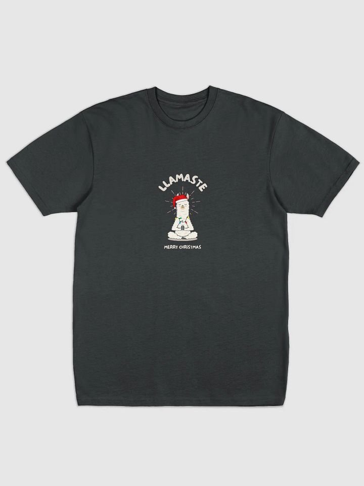 Christmas Men's T-shit | llamaste | large print product image (1)