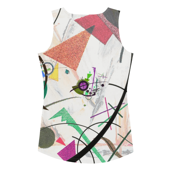 Abstract Lithographic Pattern Design Tank Top - V2 product image (2)