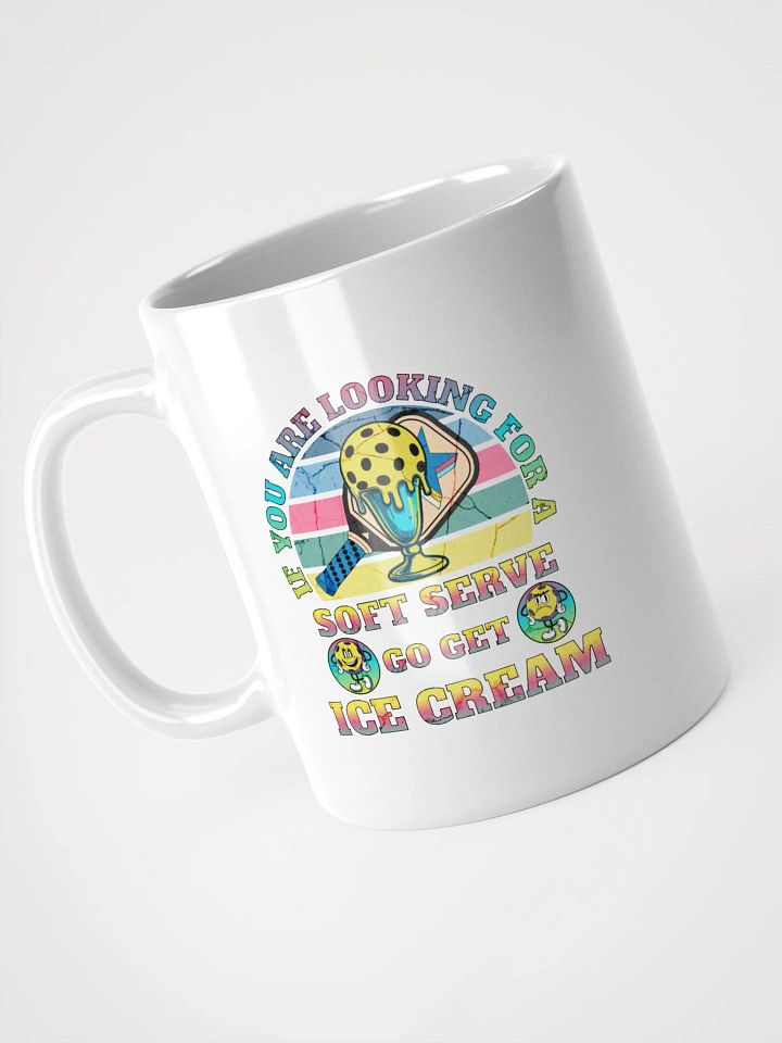 Soft Serve Go Get Ice Cream Pickleball Mug product image (2)
