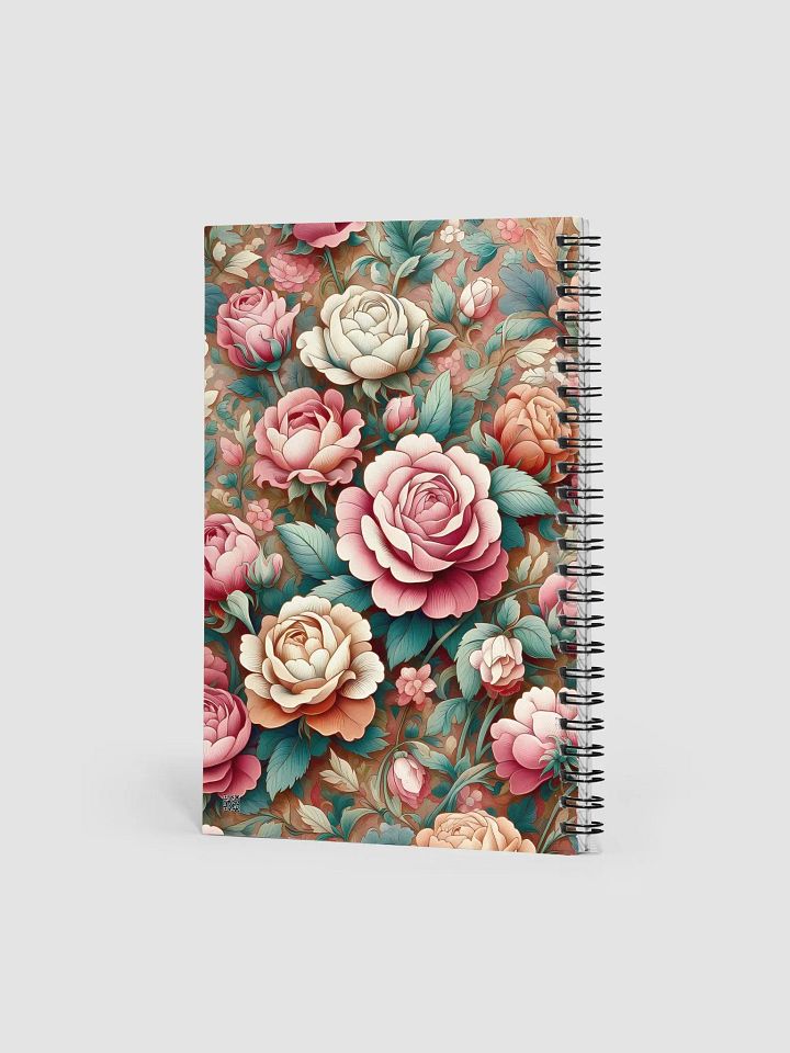 Royal Floral Spiral Notebook product image (2)