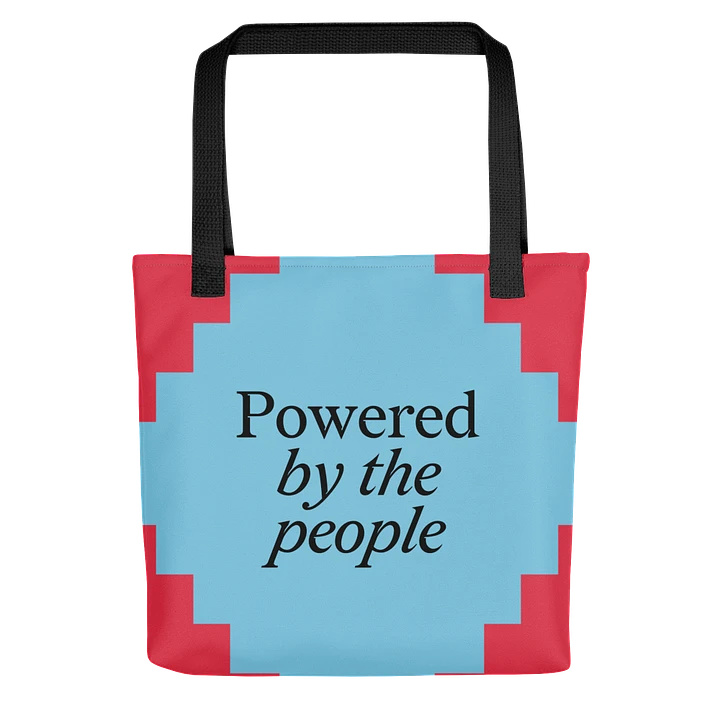 Powered by the People Tote (Red/Blue) product image (2)