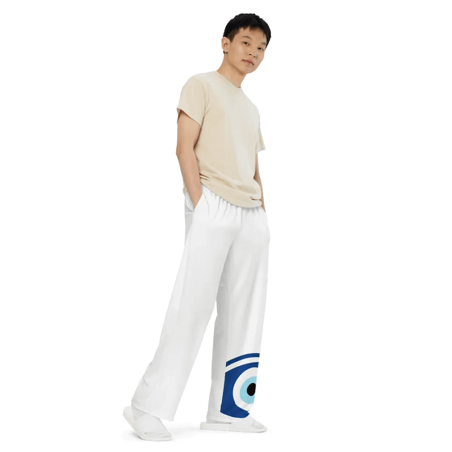 BlackKittenTech Evil Eye Wide Leg Pants product image (3)