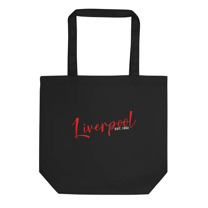 Liverpool Script Eco-Friendly Tote Bag product image (2)