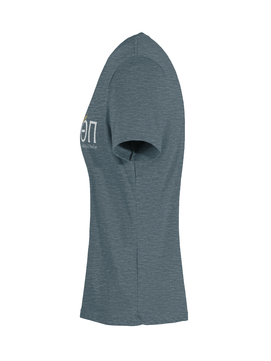 Theta Pi V-Neck Small logo white product image (32)