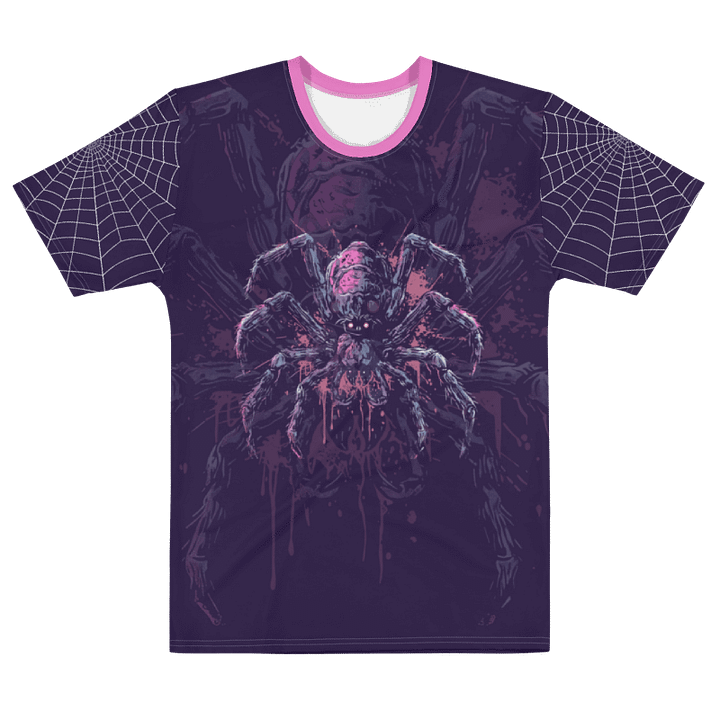 Purple Poison Spider T-shirt product image (1)
