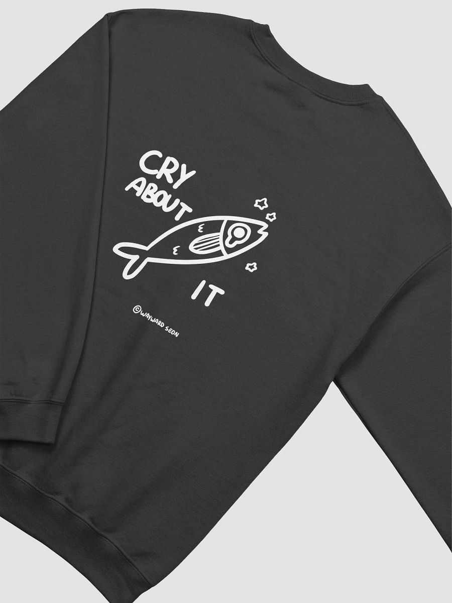 CRY ABOUT IT CREWNECK (black) product image (4)