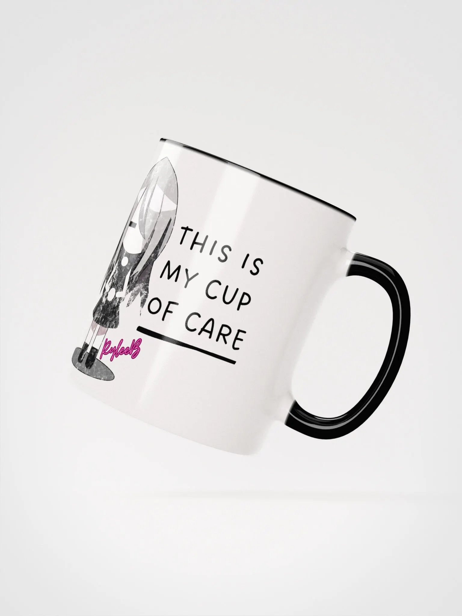 Funny Coffee Mug – Cup of Care by RyleeB product image (4)