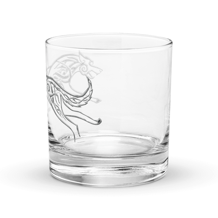 Chrome Malinois - Whiskey Rocks Glass product image (2)