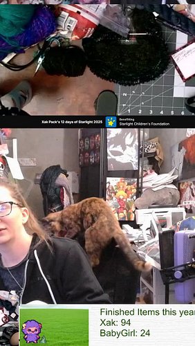 Sewro day 4 | #xakaila on #Twitch The colors keep getting better every day.