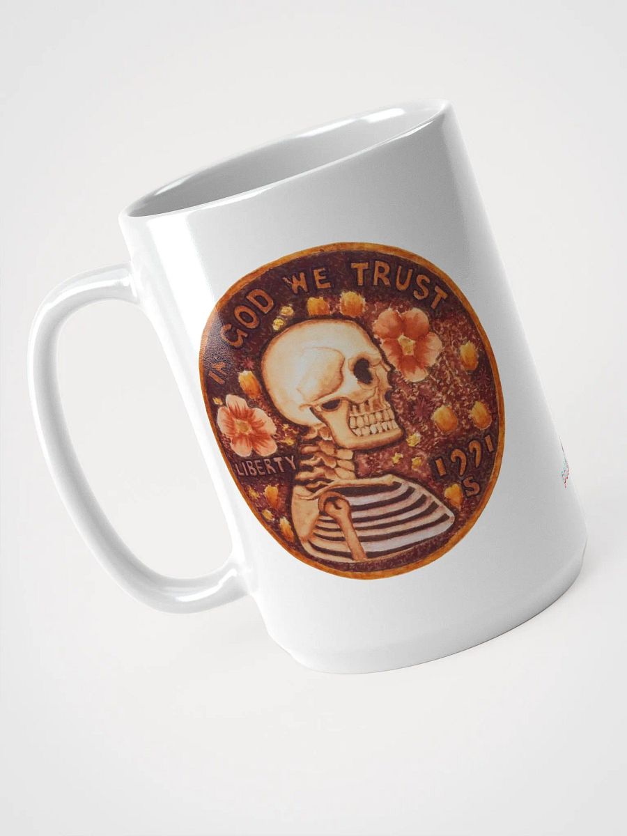 PRETTY PENNY white glossy mug product image (1)