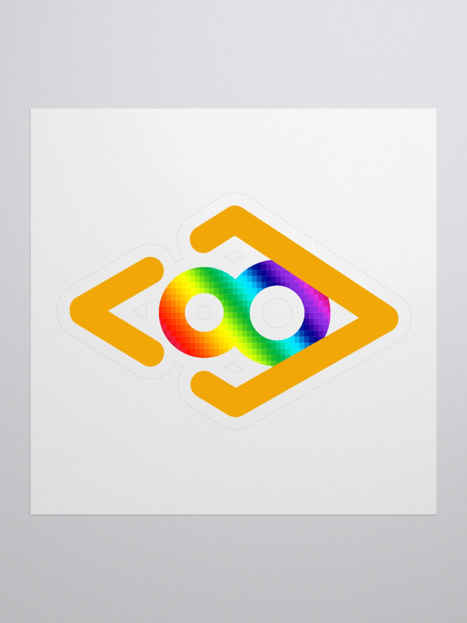 Infinicon K Series Logo Kiss Cut Stickers product image (1)