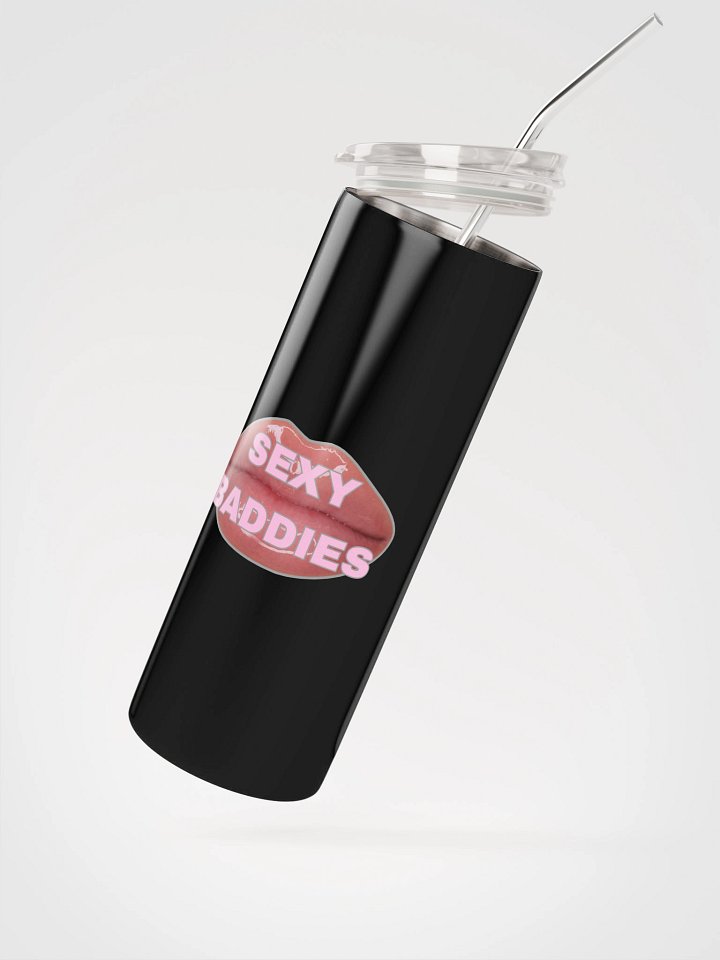 Glossy SexyBaddies Lips Stainless Steel Tumbler product image (4)