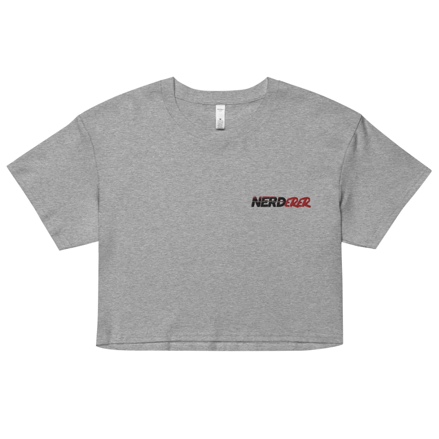 Embroidered NERDerer Tee (Dark) product image (1)