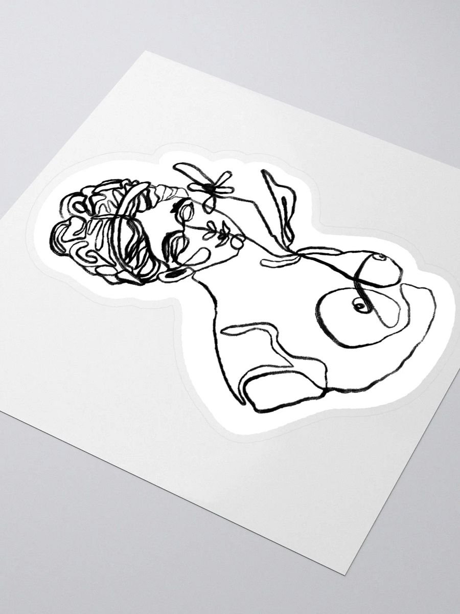 Aphrodite Line Art Sticker product image (3)