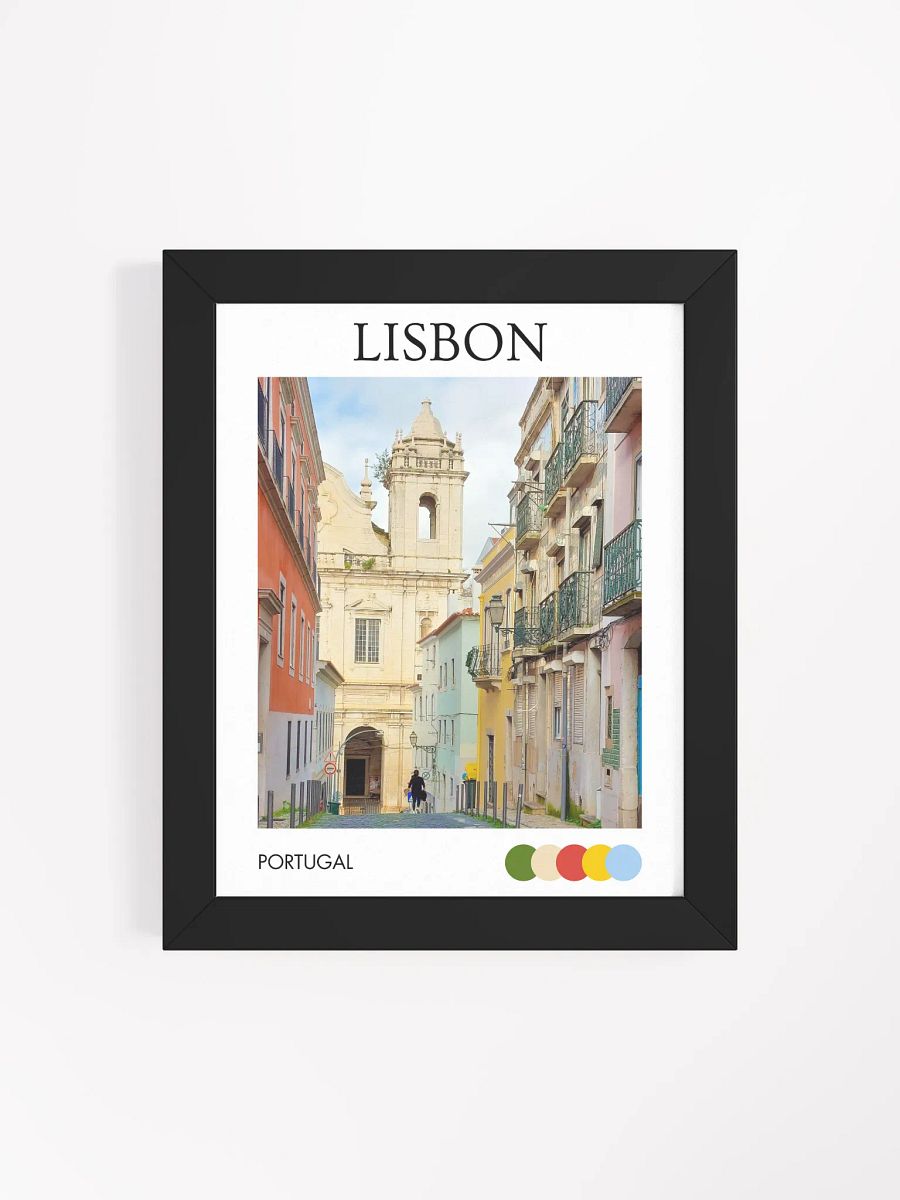 Streets of Lisbon II - Framed product image (4)
