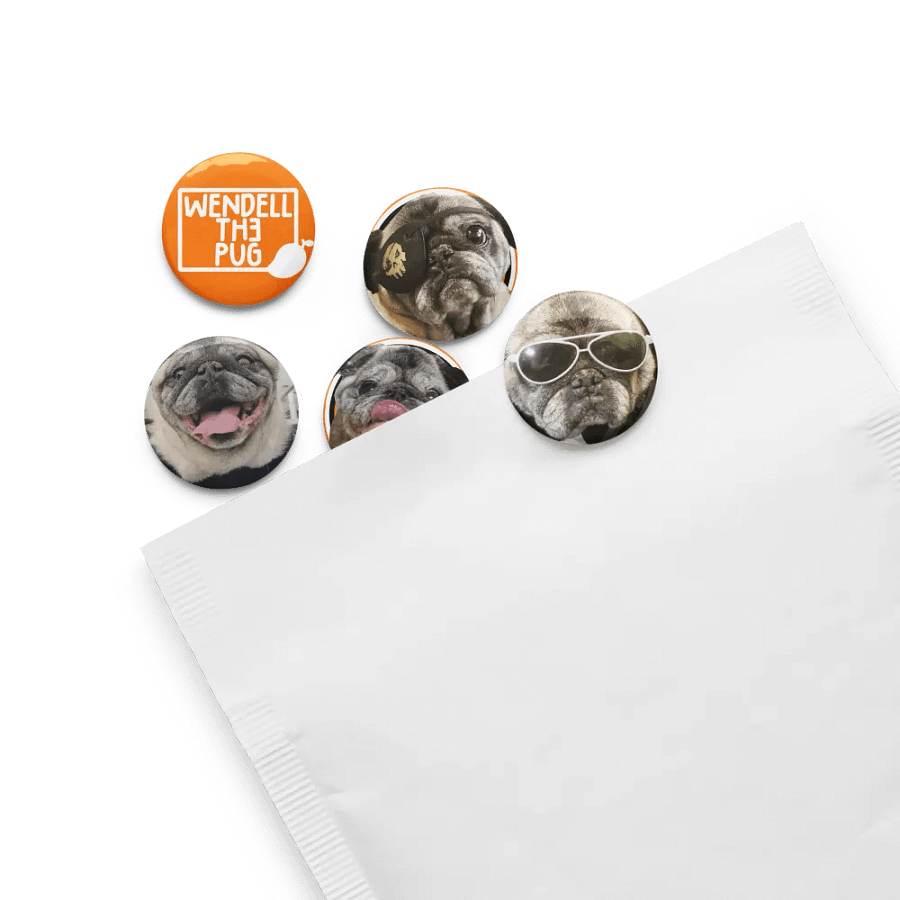 [Button Set] Faces of Wendell product image (4)