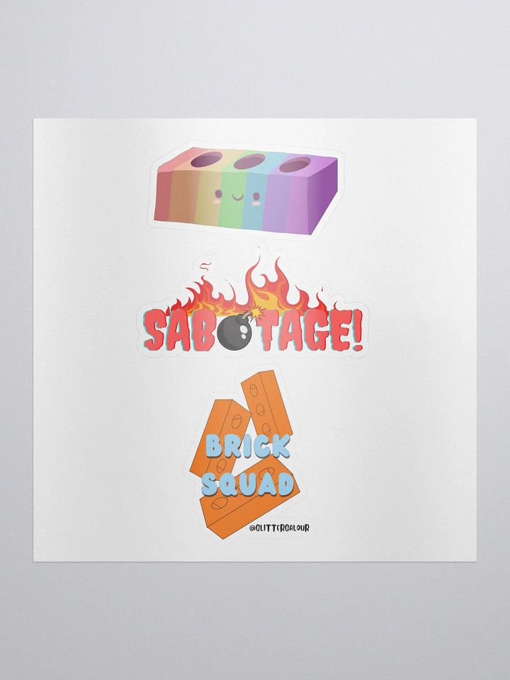 Official Brick Squad MULTI Sticker product image (1)