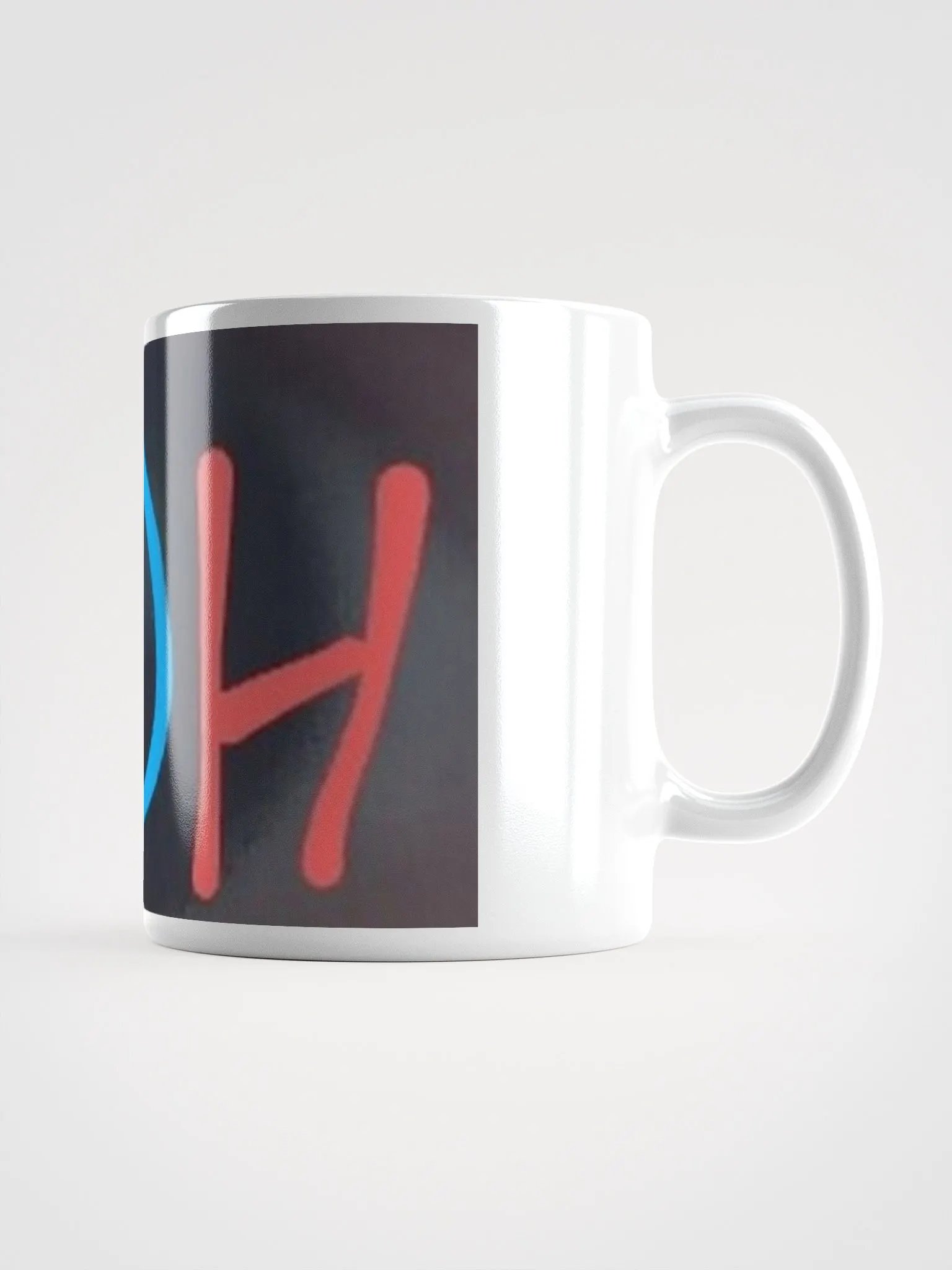 VOH white coffee mug product image (3)
