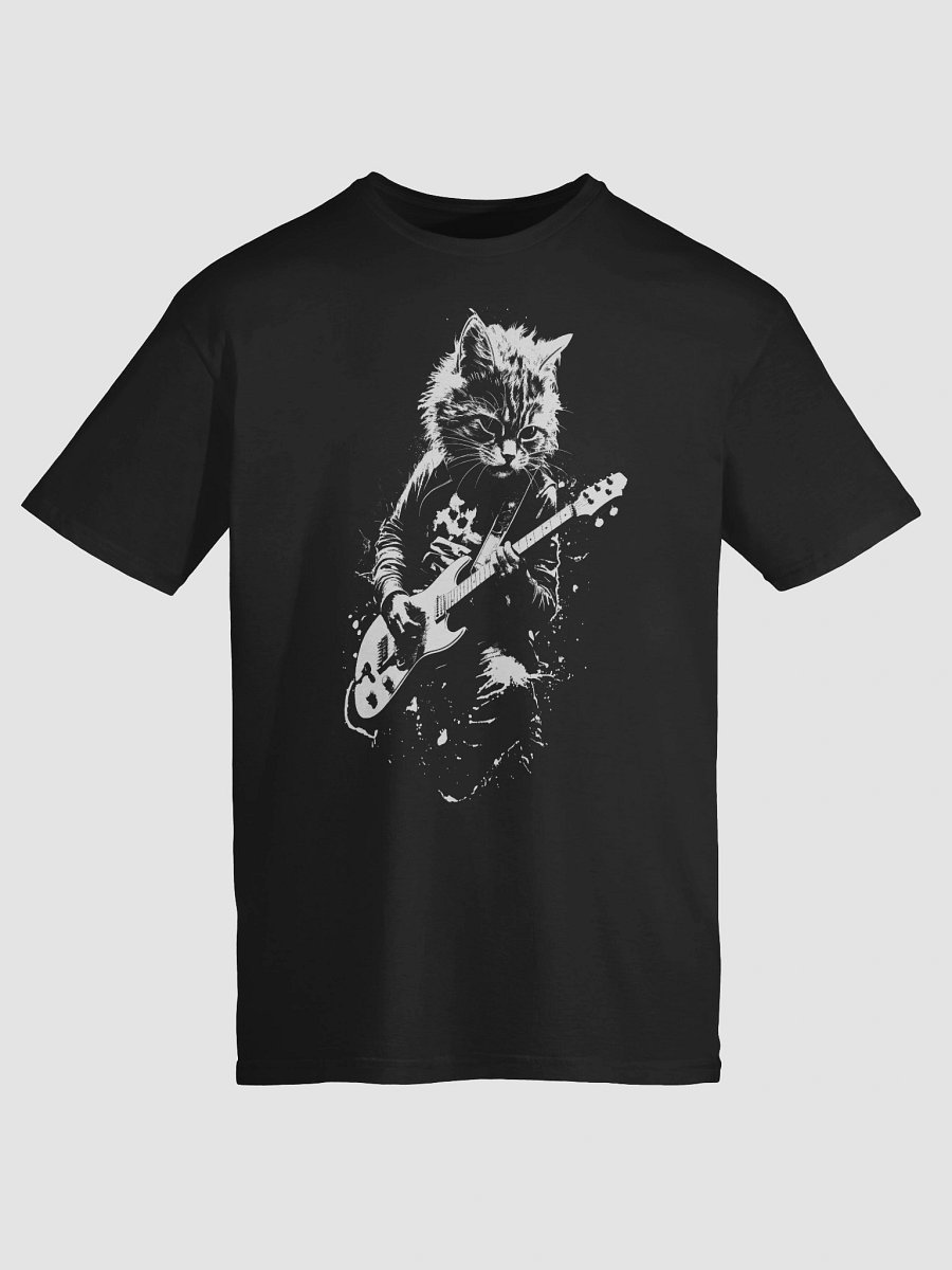 Cat Playing Guitar Tee (03) product image (73)