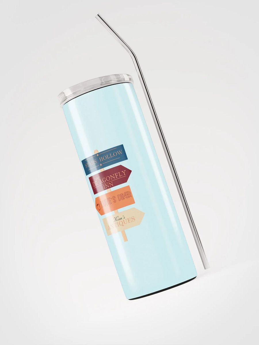 Gilmore Girls Tumbler - Stars Hollow Sign with Iconic Locations product image (3)